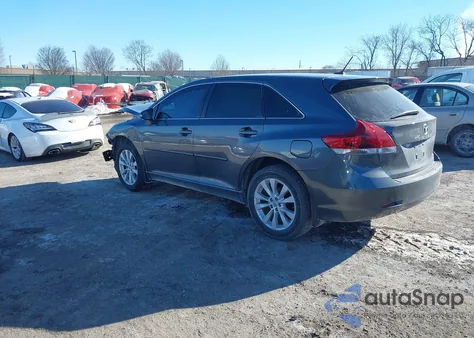2013 Toyota Venza Le из США, поврежденный, VIN 4T3BA3BB6DU041112